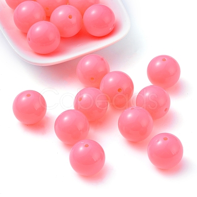 Fluorescent Chunky Acrylic Beads X-MACR-R517-20mm-04-1