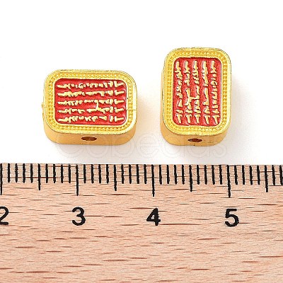 Alloy Enamel Beads ENAM-B001-02C-1