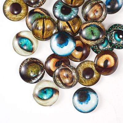 Glass Cabochons GLAA-SZ0001-03-1