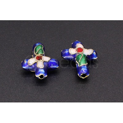 Handmade Cloisonne Beads FIND-PW0024-25A-1