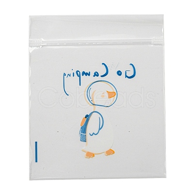 Rectangle Plastic Zip Lock Gift Bags OPP-Q008-01B-03-1