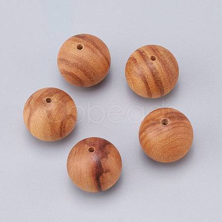 Natural Olive Wood Beads WOOD-H100-05-1