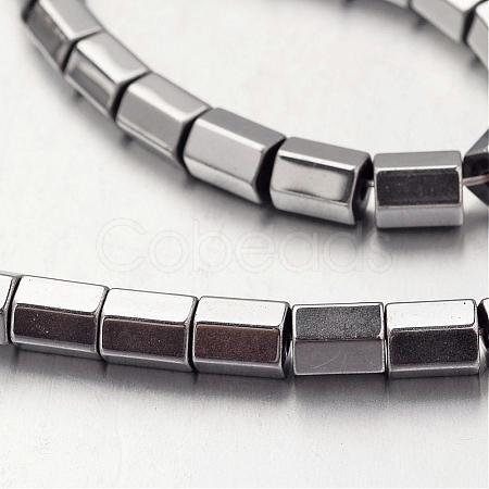 Electroplate Non-magnetic Synthetic Hematite Bead Strands G-F300-38A-01-1