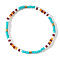 Bohemian Style Round Bead Handmade Fashion Women's Bracelet, show in picture