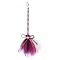 Halloween Witch Broom Ornament, with Grenadine, for Halloween Broomstick Witches Broom, Medium Violet Red, 550x200mm