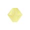 Preciosa&reg Crystal Beads, Czech Crystal, Bicone(451 69 302 Rondelle), 80250 840 Acid Yellow Matt, 4mm, Hole: 0.8mm