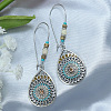 Elegant and Stylish Turquoise Earrings with Unique Personality Charm FF3029-5-1