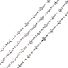 Tarnish Resistant 304 Stainless Steel Cross Link Chains CHS-R009-04-1