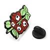 Black Alloy Brooches JEWB-I029-05EB-02-3