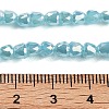 Electroplate Glass Beads Strands EGLA-D030-J4mm-B04-5