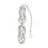 Tarnish Resistant Peanut Shape Tea Infuser AJEW-P091-07P-4