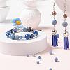 340Pcs 4 Sizes Natural Blue Aventurine Beads G-LS0001-19-6
