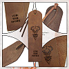 Cowhide Leather Labels AJEW-WH0386-0030-4