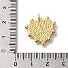 Rack Plating Brass Pave Shell Pendants KK-U019-20G-3