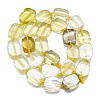 Natural Lemon Quartz Beads Strands G-K245-J03-B01-2
