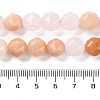 Natural Pink Aventurine Beads Strands G-NH0021-A14-02-5