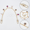 WADORN Brass Bag Decorative Chains FIND-WR0006-73C-3