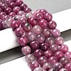 Natural Cherry Blossom Agate Beads Strands G-B076-A02-03-2
