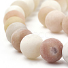 Dyed Natural Multi-Color Agate Beads Strands G-T106-052-2