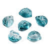 Transparent Spray Painted Glass Beads GLAA-N035-033-C01-2