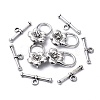 Tibetan Style Alloy Toggle Clasps LF5098Y-NF-3