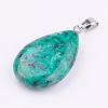 Natural & Synthetic Mixed Gemstone Pendants X-G-S045-9-B-2