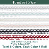 ARRICRAFT 12m 6 Colors Braided Net Lace Elastic Rubber Cord/Band OCOR-AR0001-26-2