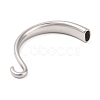 Non-Tarnish 304 Stainless Steel Hook and S-Hook Clasps STAS-U006-01A-P-1