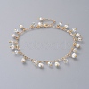 Beaded Necklace and Anklet Jewelry Sets SJEW-JS01052-2