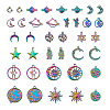 Kissitty 38Pcs 19 Style Alloy Charms FIND-KS0001-24-11