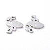 304 Stainless Steel Charms X-STAS-G215-02P-2