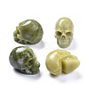 Halloween Natural Lemon Jade Home Decorations DJEW-K015-07-1