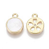Natural Shell Charms KK-S356-100-NF-2
