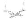 Non-Tarnish 201 Stainless Steel Pendant Necklaces NJEW-T009-JN059-1-40-1