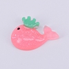 Transparent Resin Cabochon RESI-WH0009-32-1