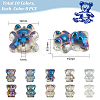   80pcs 10 Colors Electroplate Glass Beads Strands EGLA-PH0001-35-2