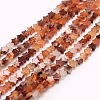 Natural Carnelian/Red Agate Bead Strands G-J365-08-1
