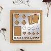 Stainless Steel Cutting Dies Stencils DIY-WH0279-081-6