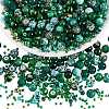 2 Bag Glass Round Beads Set JX547B-1