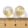 AB Color Plated Glass Beads EGLA-P059-02B-AB18-3