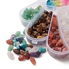 8 Styles Natural & Synthetic  Mixed Gemstone Chips Beads G-YW0001-17-3