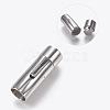 304 Stainless Steel Bayonet Clasps STAS-O114-031P-B-1