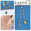 Knitting Row Counter Chains & Locking Stitch Markers Kits HJEW-AB00501-5