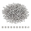 ARRICRAFT 600Pcs 304 Stainless Steel Column Spacer Beads STAS-AR0002-32-1