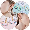 DIY Heishi Beaded Earring Making Kit DIY-SZ0009-48-7