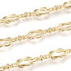 Handmade Alloy & Brass Byzantine Chains CHC-M019-04G-RS-1