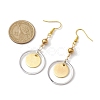 Brass Earrings for Women EJEW-JE05767-3