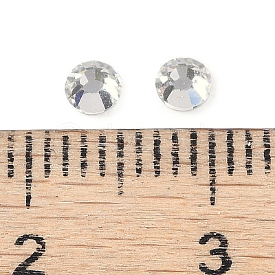 Glass Flat Back Rhinestone X-RGLA-C002-SS12-001-1