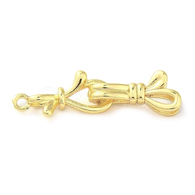 Rack Plating Brass Fold Over Clasps KK-B088-09G-1