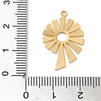 Brass Pendant KK-O100-18G-03-1